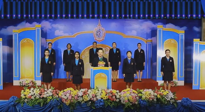 โรงเรียนสาธิตมหาวิทยาลัยราชภัฏนครราชสีมา ถวายพระพรวันแม่แห่งชาติ 2559
